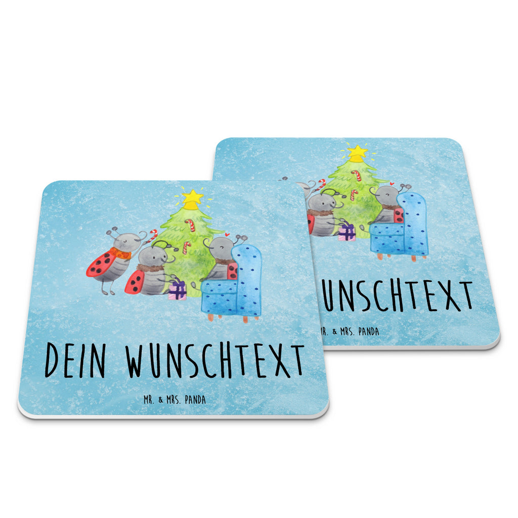 Personalisiertes Untersetzer Set Weihnachten Smörle Personalisierte Untersetzer, Winter, Weihnachten, Weihnachtsdeko, Nikolaus, Advent, Heiligabend, Wintermotiv, Weihnachtsbaum, Geschenk, Pfefferminzstange, Tannennadeln