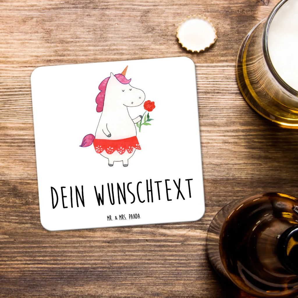 Personalisiertes Untersetzer Set Einhorn Dame Personalisierte Untersetzer, Einhorn, Einhörner, Einhorn Deko, Pegasus, Unicorn, Dame, Lady, feine Dame, Freundin, Frau, Bachelor, Bachelorette, Abfuhr, Schluss machen, Trennung