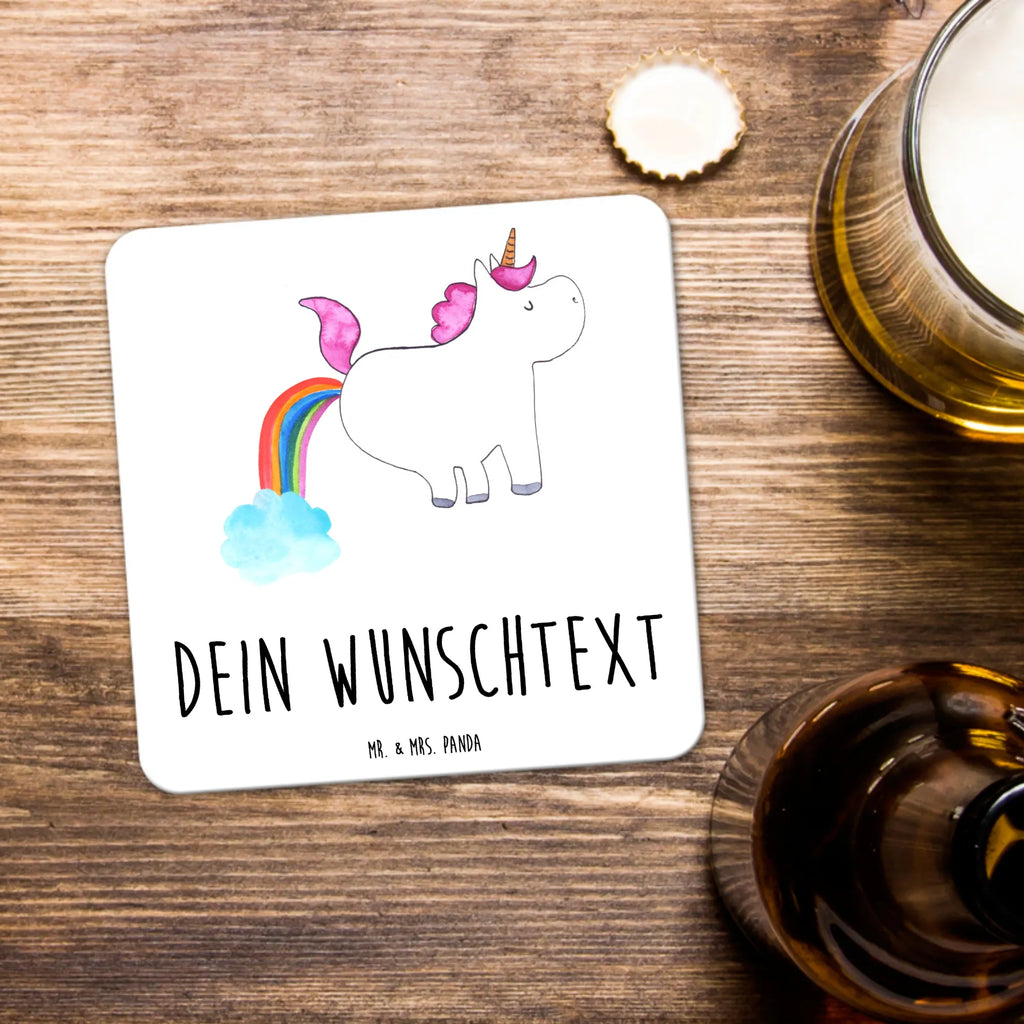 Personalisiertes Untersetzer Set Einhorn Pupsen Personalisierte Untersetzer, Einhorn, Einhörner, Einhorn Deko, Pegasus, Unicorn, Pups, Regenbogen, Glitzer, Einhornpower, Erwachsenwerden, Spaß, lustig, Freundin