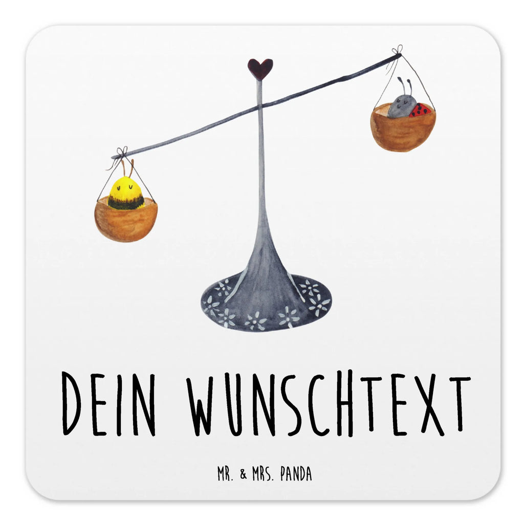 Personalisiertes Untersetzer Set Sternzeichen Waage Personalisierte Untersetzer, Tierkreiszeichen, Sternzeichen, Horoskop, Astrologie, Aszendent, Waage, Waage Geschenk, Waage Sternzeichen, Geschenk Oktober, Geschenk September, Geburtstag Oktober, Geburtstag September, Gleichgewicht, Marienkäfer, Hummel, Biene