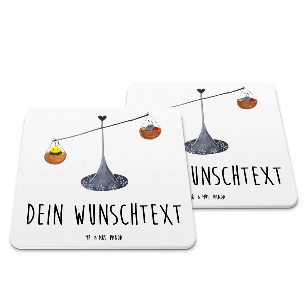 Personalisiertes Untersetzer Set Sternzeichen Waage Personalisierte Untersetzer, Tierkreiszeichen, Sternzeichen, Horoskop, Astrologie, Aszendent, Waage, Waage Geschenk, Waage Sternzeichen, Geschenk Oktober, Geschenk September, Geburtstag Oktober, Geburtstag September, Gleichgewicht, Marienkäfer, Hummel, Biene