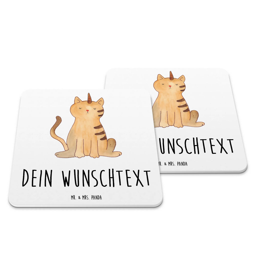 Personalisiertes Untersetzer Set Einhorn Katze Personalisierte Untersetzer, Einhorn, Einhörner, Einhorn Deko, Pegasus, Unicorn, Katzer, Mieze, Regenbogen, Glitzer, Einhornpower, Erwachsenwerden, Katze, Katzenhorn, Einhornkatze, Kittyhorn