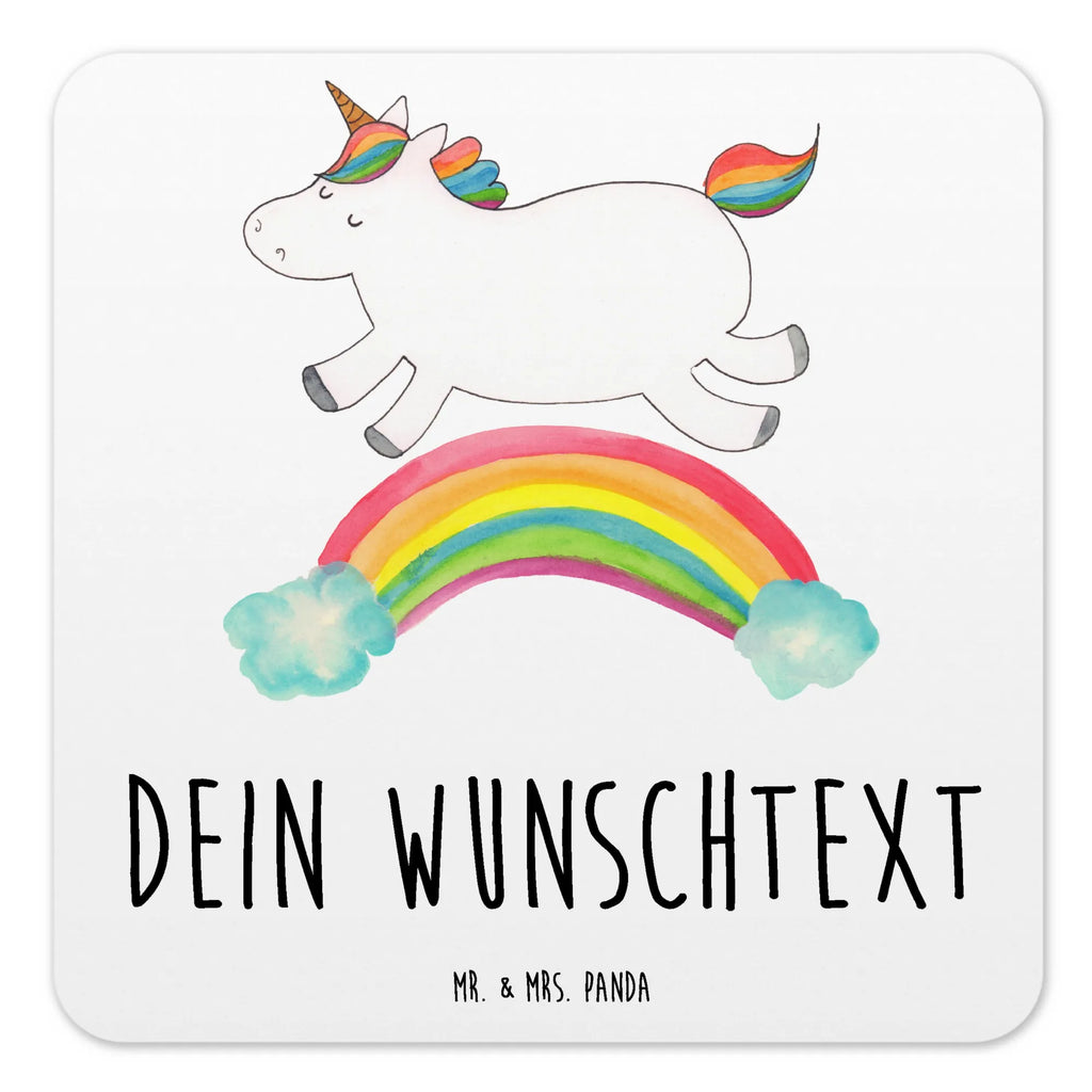 Personalisiertes Untersetzer Set Einhorn Regenbogen Personalisierte Untersetzer, Einhorn, Einhörner, Einhorn Deko, Unicorn, Regenbogen, Glitzer, Einhornpower, Erwachsenwerden, Einhornautobahn