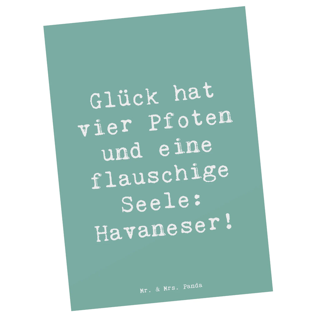 Postkarte Spruch Havaneser Glück Postkarte, Karte, Geschenkkarte, Grußkarte, Einladung, Ansichtskarte, Geburtstagskarte, Einladungskarte, Dankeskarte, Ansichtskarten, Einladung Geburtstag, Einladungskarten Geburtstag, Hund, Hunderasse, Rassehund, Hundebesitzer, Geschenk, Tierfreund, Schenken, Welpe