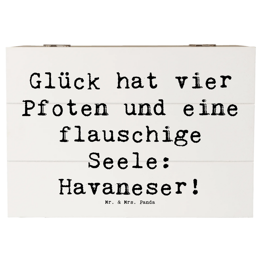 Holzkiste Spruch Havaneser Glück Holzkiste, Kiste, Schatzkiste, Truhe, Schatulle, XXL, Erinnerungsbox, Erinnerungskiste, Dekokiste, Aufbewahrungsbox, Geschenkbox, Geschenkdose, Hund, Hunderasse, Rassehund, Hundebesitzer, Geschenk, Tierfreund, Schenken, Welpe