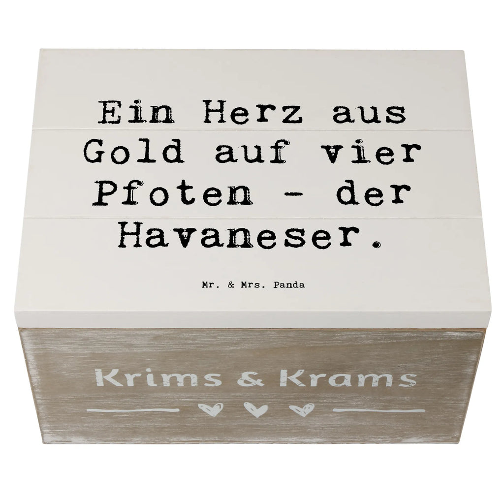 Holzkiste Spruch Goldherz Havaneser Holzkiste, Kiste, Schatzkiste, Truhe, Schatulle, XXL, Erinnerungsbox, Erinnerungskiste, Dekokiste, Aufbewahrungsbox, Geschenkbox, Geschenkdose, Hund, Hunderasse, Rassehund, Hundebesitzer, Geschenk, Tierfreund, Schenken, Welpe