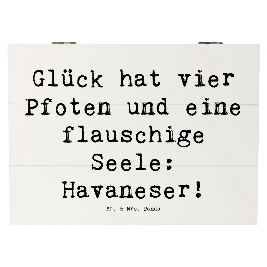 Holzkiste Spruch Havaneser Glück Holzkiste, Kiste, Schatzkiste, Truhe, Schatulle, XXL, Erinnerungsbox, Erinnerungskiste, Dekokiste, Aufbewahrungsbox, Geschenkbox, Geschenkdose, Hund, Hunderasse, Rassehund, Hundebesitzer, Geschenk, Tierfreund, Schenken, Welpe