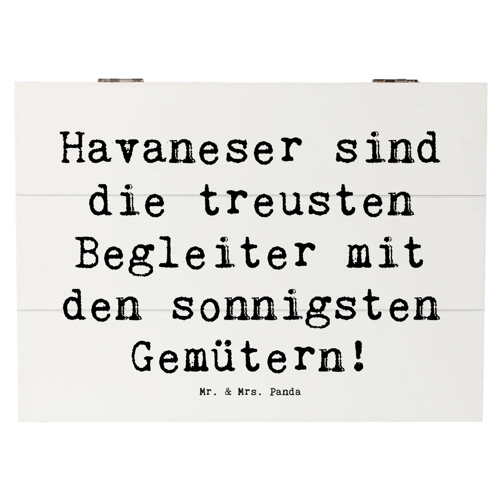 Holzkiste Spruch Havaneser Begleiter Holzkiste, Kiste, Schatzkiste, Truhe, Schatulle, XXL, Erinnerungsbox, Erinnerungskiste, Dekokiste, Aufbewahrungsbox, Geschenkbox, Geschenkdose, Hund, Hunderasse, Rassehund, Hundebesitzer, Geschenk, Tierfreund, Schenken, Welpe