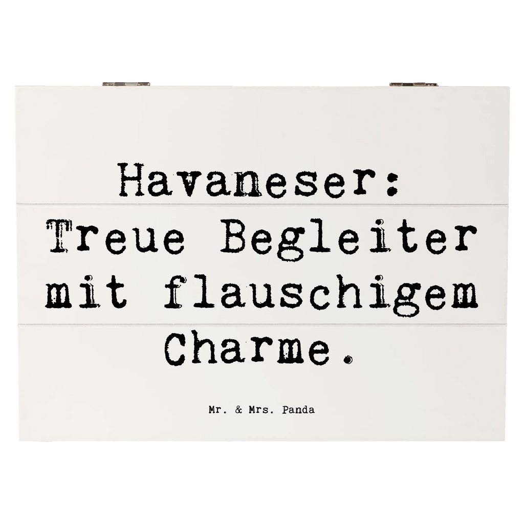 Holzkiste Spruch Havaneser Charme Holzkiste, Kiste, Schatzkiste, Truhe, Schatulle, XXL, Erinnerungsbox, Erinnerungskiste, Dekokiste, Aufbewahrungsbox, Geschenkbox, Geschenkdose, Hund, Hunderasse, Rassehund, Hundebesitzer, Geschenk, Tierfreund, Schenken, Welpe