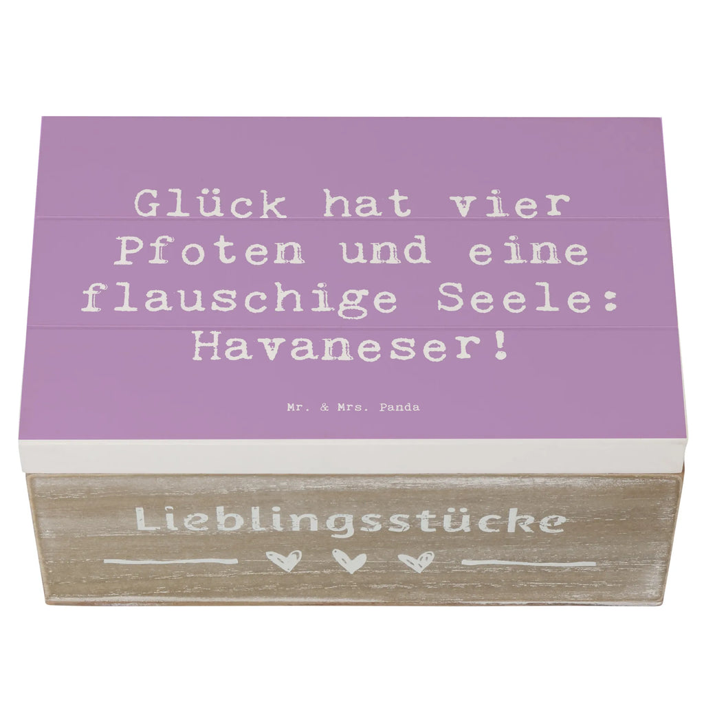 Holzkiste Spruch Havaneser Glück Holzkiste, Kiste, Schatzkiste, Truhe, Schatulle, XXL, Erinnerungsbox, Erinnerungskiste, Dekokiste, Aufbewahrungsbox, Geschenkbox, Geschenkdose, Hund, Hunderasse, Rassehund, Hundebesitzer, Geschenk, Tierfreund, Schenken, Welpe