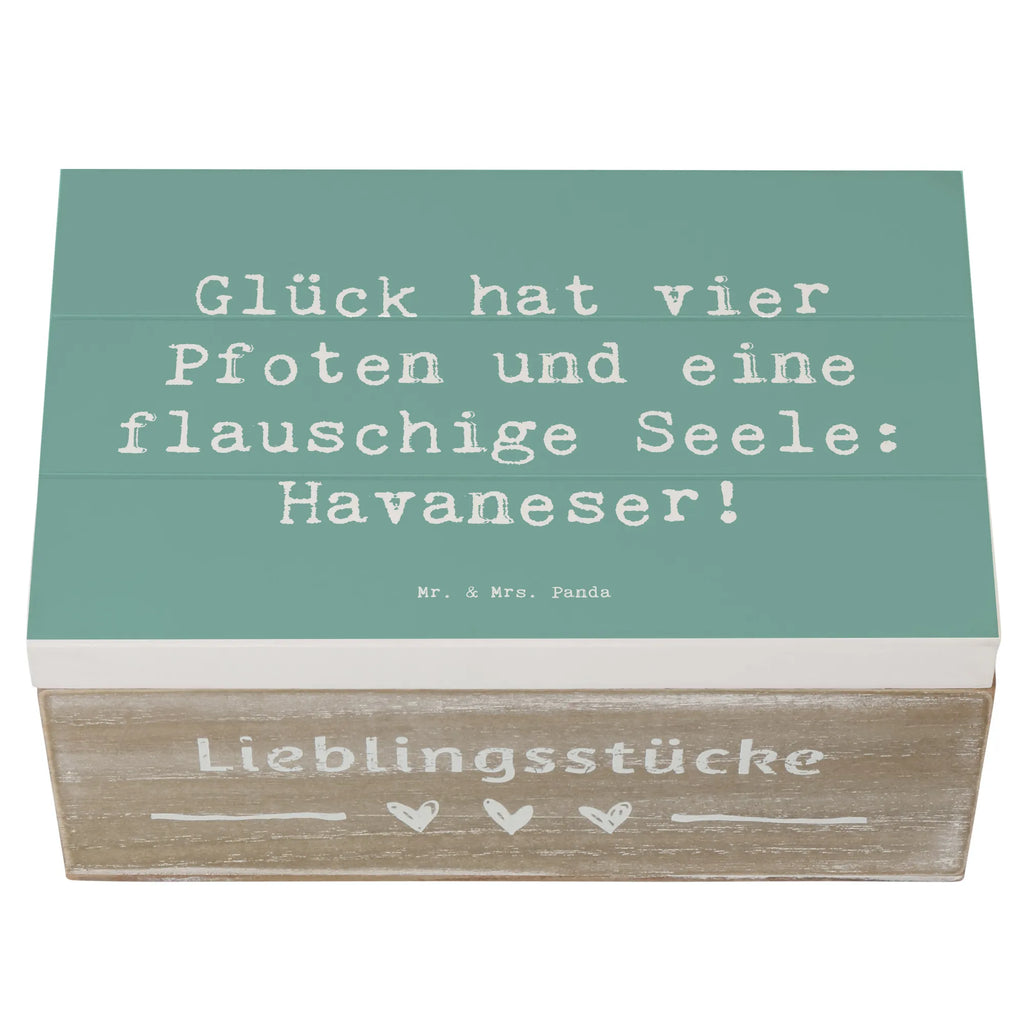 Holzkiste Spruch Havaneser Glück Holzkiste, Kiste, Schatzkiste, Truhe, Schatulle, XXL, Erinnerungsbox, Erinnerungskiste, Dekokiste, Aufbewahrungsbox, Geschenkbox, Geschenkdose, Hund, Hunderasse, Rassehund, Hundebesitzer, Geschenk, Tierfreund, Schenken, Welpe