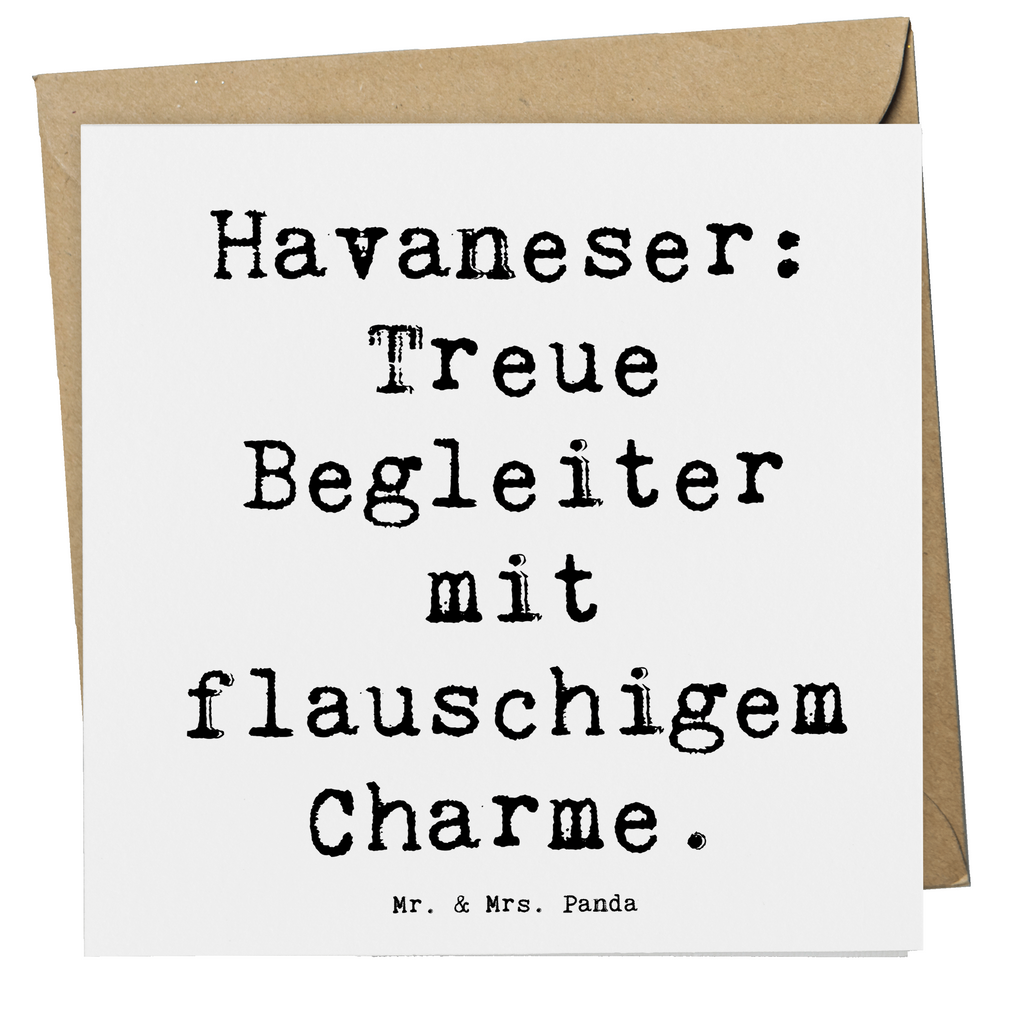 Deluxe Karte Spruch Havaneser Charme Karte, Grußkarte, Klappkarte, Einladungskarte, Glückwunschkarte, Hochzeitskarte, Geburtstagskarte, Hochwertige Grußkarte, Hochwertige Klappkarte, Hund, Hunderasse, Rassehund, Hundebesitzer, Geschenk, Tierfreund, Schenken, Welpe