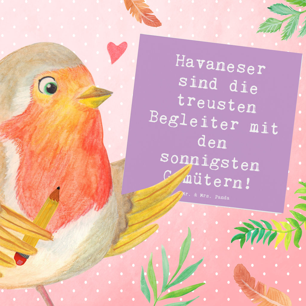 Deluxe Karte Spruch Havaneser Begleiter Karte, Grußkarte, Klappkarte, Einladungskarte, Glückwunschkarte, Hochzeitskarte, Geburtstagskarte, Hochwertige Grußkarte, Hochwertige Klappkarte, Hund, Hunderasse, Rassehund, Hundebesitzer, Geschenk, Tierfreund, Schenken, Welpe