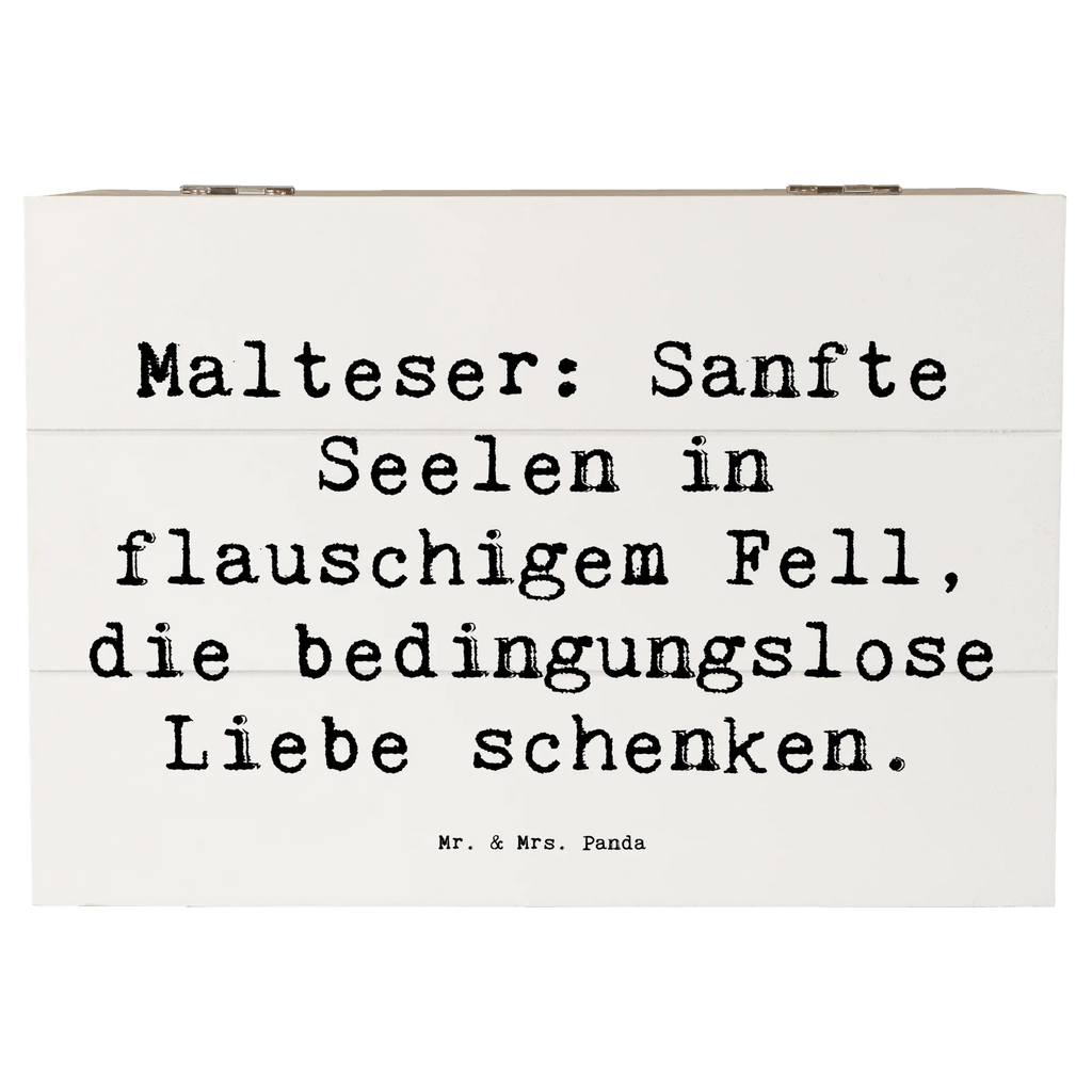 Holzkiste Spruch Malteser Liebe Holzkiste, Kiste, Schatzkiste, Truhe, Schatulle, XXL, Erinnerungsbox, Erinnerungskiste, Dekokiste, Aufbewahrungsbox, Geschenkbox, Geschenkdose, Hund, Hunderasse, Rassehund, Hundebesitzer, Geschenk, Tierfreund, Schenken, Welpe