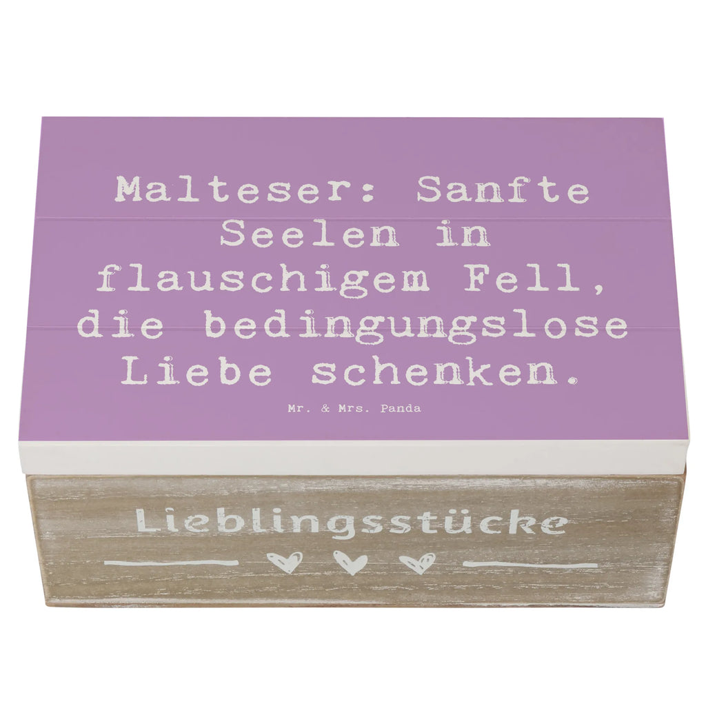 Holzkiste Spruch Malteser Liebe Holzkiste, Kiste, Schatzkiste, Truhe, Schatulle, XXL, Erinnerungsbox, Erinnerungskiste, Dekokiste, Aufbewahrungsbox, Geschenkbox, Geschenkdose, Hund, Hunderasse, Rassehund, Hundebesitzer, Geschenk, Tierfreund, Schenken, Welpe