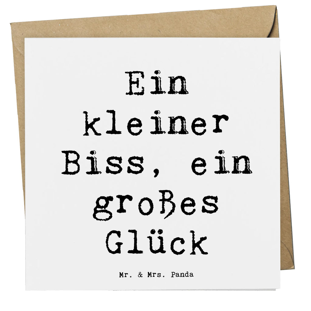 Deluxe Karte Spruch Malteser Glücks-Biss Karte, Grußkarte, Klappkarte, Einladungskarte, Glückwunschkarte, Hochzeitskarte, Geburtstagskarte, Hochwertige Grußkarte, Hochwertige Klappkarte, Hund, Hunderasse, Rassehund, Hundebesitzer, Geschenk, Tierfreund, Schenken, Welpe