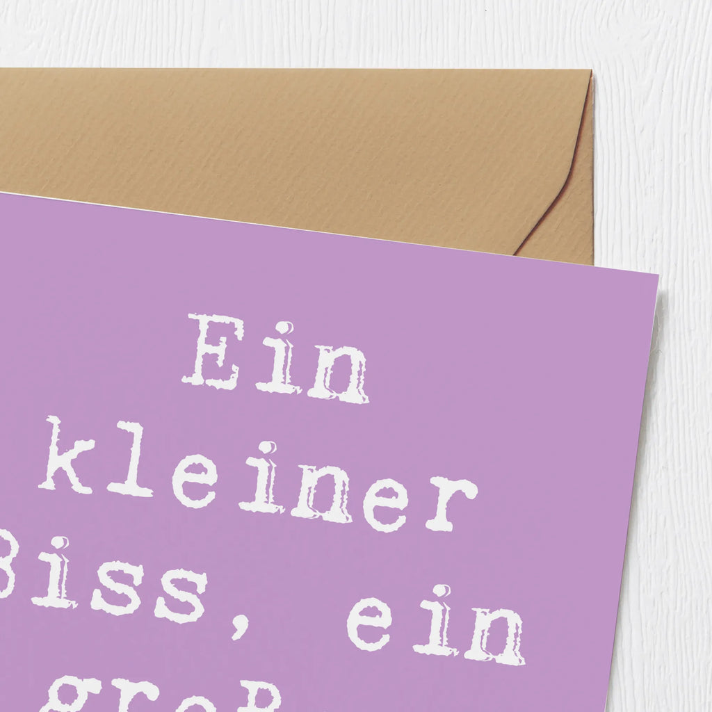 Deluxe Karte Spruch Malteser Glücks-Biss Karte, Grußkarte, Klappkarte, Einladungskarte, Glückwunschkarte, Hochzeitskarte, Geburtstagskarte, Hochwertige Grußkarte, Hochwertige Klappkarte, Hund, Hunderasse, Rassehund, Hundebesitzer, Geschenk, Tierfreund, Schenken, Welpe