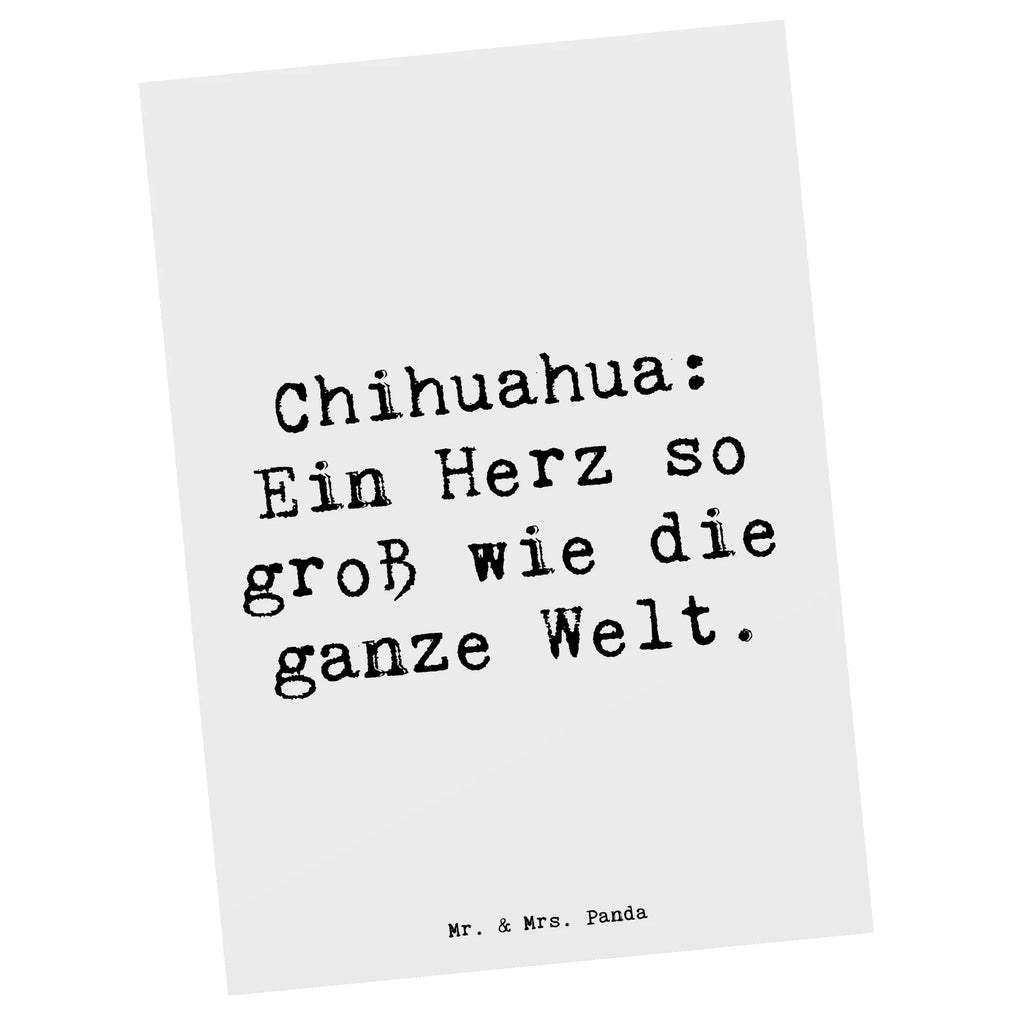 Postkarte Spruch Chihuahua Herz Postkarte, Karte, Geschenkkarte, Grußkarte, Einladung, Ansichtskarte, Geburtstagskarte, Einladungskarte, Dankeskarte, Ansichtskarten, Einladung Geburtstag, Einladungskarten Geburtstag, Hund, Hunderasse, Rassehund, Hundebesitzer, Geschenk, Tierfreund, Schenken, Welpe