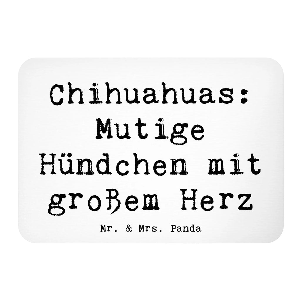 Magnet Spruch Chihuahua Mut Kühlschrankmagnet, Pinnwandmagnet, Souvenir Magnet, Motivmagnete, Dekomagnet, Whiteboard Magnet, Notiz Magnet, Kühlschrank Dekoration, Hund, Hunderasse, Rassehund, Hundebesitzer, Geschenk, Tierfreund, Schenken, Welpe