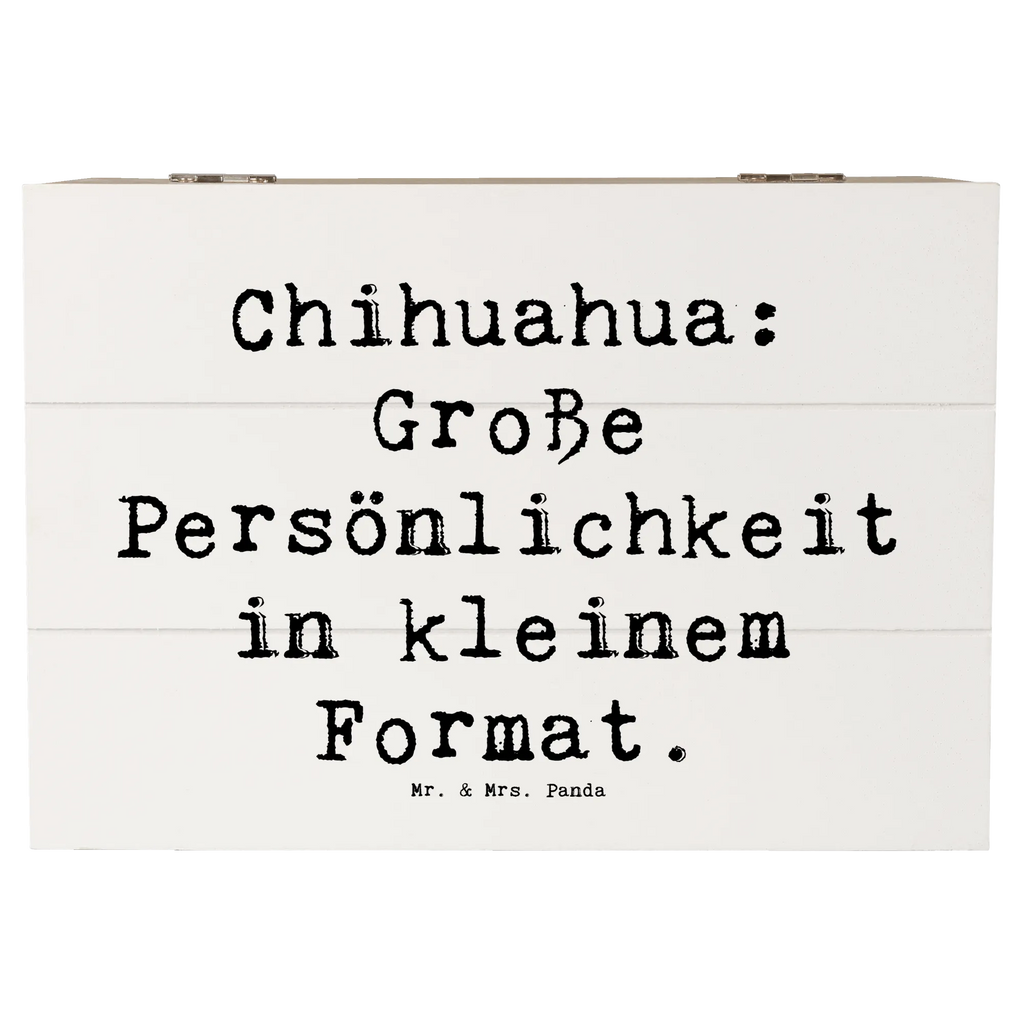 Holzkiste Spruch Chihuahua Persönlichkeit Holzkiste, Kiste, Schatzkiste, Truhe, Schatulle, XXL, Erinnerungsbox, Erinnerungskiste, Dekokiste, Aufbewahrungsbox, Geschenkbox, Geschenkdose, Hund, Hunderasse, Rassehund, Hundebesitzer, Geschenk, Tierfreund, Schenken, Welpe