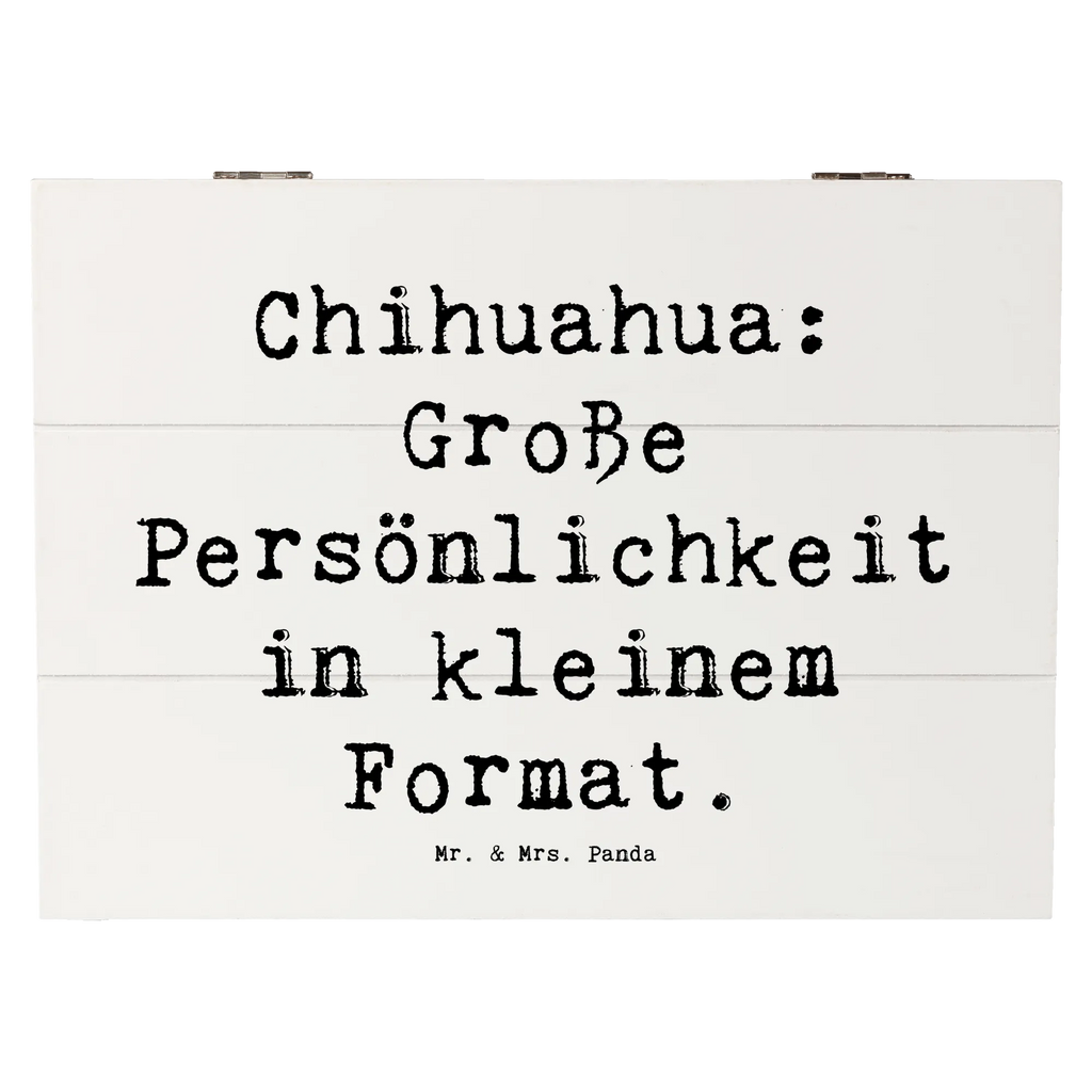 Holzkiste Spruch Chihuahua Persönlichkeit Holzkiste, Kiste, Schatzkiste, Truhe, Schatulle, XXL, Erinnerungsbox, Erinnerungskiste, Dekokiste, Aufbewahrungsbox, Geschenkbox, Geschenkdose, Hund, Hunderasse, Rassehund, Hundebesitzer, Geschenk, Tierfreund, Schenken, Welpe