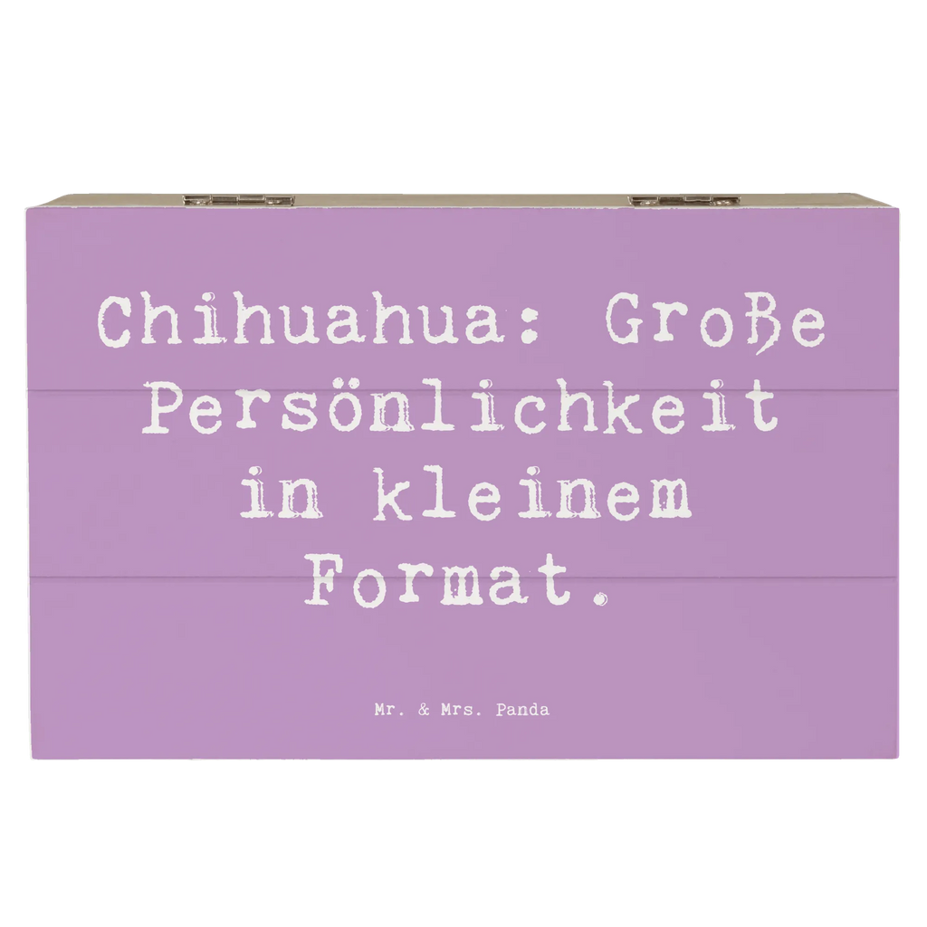 Holzkiste Spruch Chihuahua Persönlichkeit Holzkiste, Kiste, Schatzkiste, Truhe, Schatulle, XXL, Erinnerungsbox, Erinnerungskiste, Dekokiste, Aufbewahrungsbox, Geschenkbox, Geschenkdose, Hund, Hunderasse, Rassehund, Hundebesitzer, Geschenk, Tierfreund, Schenken, Welpe