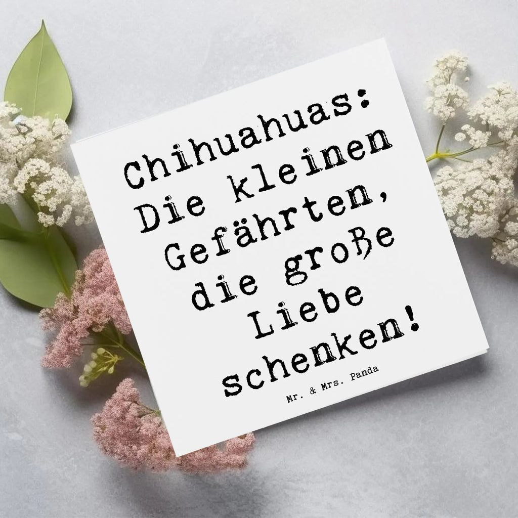 Deluxe Karte Spruch Chihuahua Liebe Karte, Grußkarte, Klappkarte, Einladungskarte, Glückwunschkarte, Hochzeitskarte, Geburtstagskarte, Hochwertige Grußkarte, Hochwertige Klappkarte, Hund, Hunderasse, Rassehund, Hundebesitzer, Geschenk, Tierfreund, Schenken, Welpe