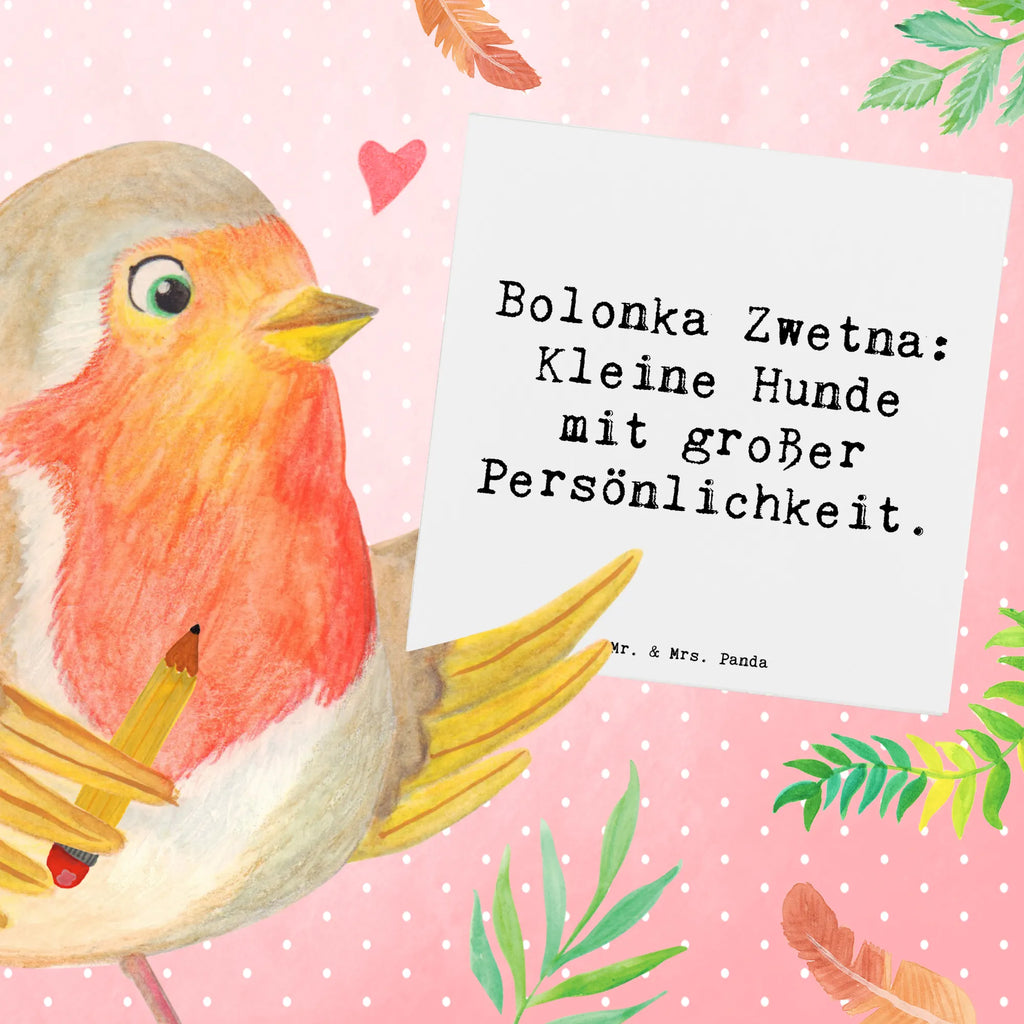 Deluxe Karte Spruch Bolonka Zwetna Charme Karte, Grußkarte, Klappkarte, Einladungskarte, Glückwunschkarte, Hochzeitskarte, Geburtstagskarte, Hochwertige Grußkarte, Hochwertige Klappkarte, Hund, Hunderasse, Rassehund, Hundebesitzer, Geschenk, Tierfreund, Schenken, Welpe