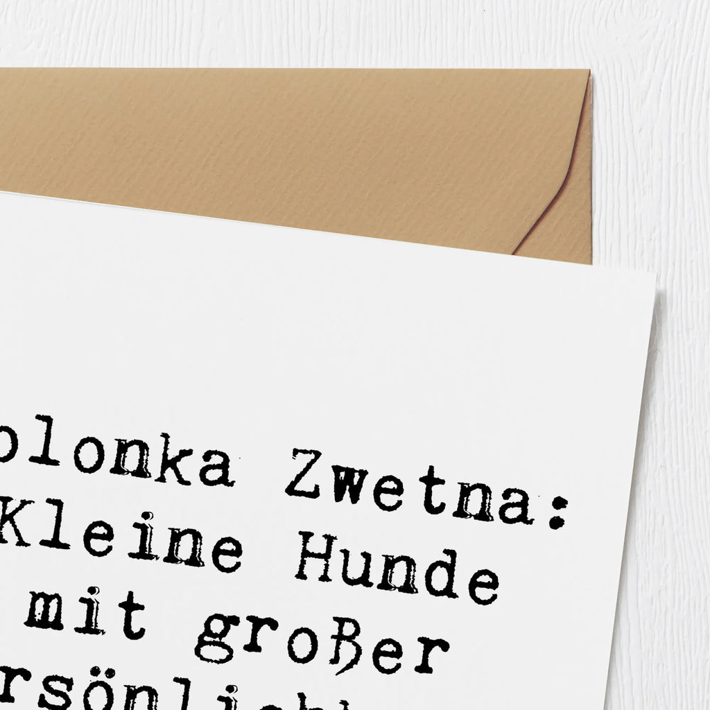 Deluxe Karte Spruch Bolonka Zwetna Charme Karte, Grußkarte, Klappkarte, Einladungskarte, Glückwunschkarte, Hochzeitskarte, Geburtstagskarte, Hochwertige Grußkarte, Hochwertige Klappkarte, Hund, Hunderasse, Rassehund, Hundebesitzer, Geschenk, Tierfreund, Schenken, Welpe