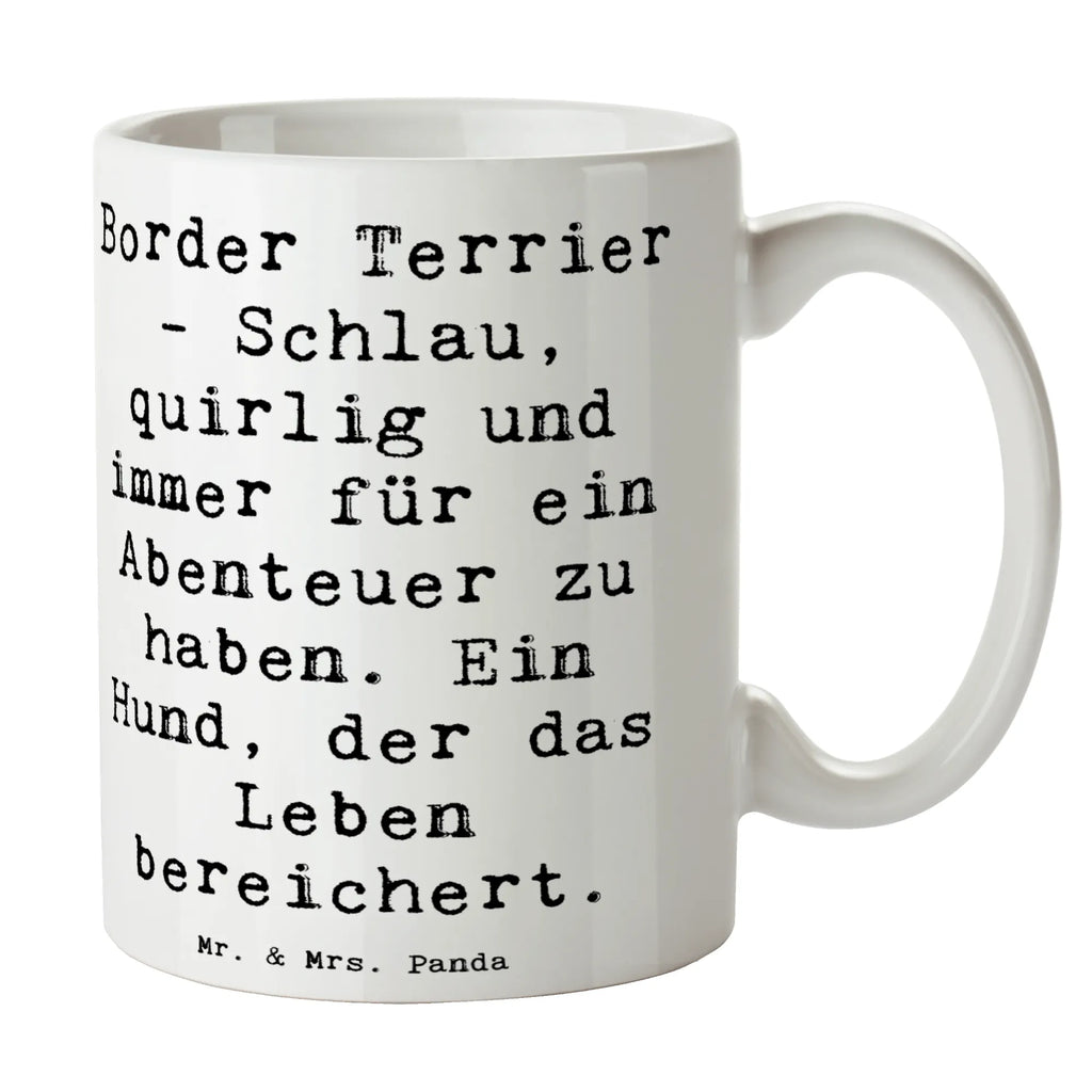 Tasse Spruch Border Terrier Abenteuer Tasse, Kaffeetasse, Teetasse, Becher, Kaffeebecher, Teebecher, Keramiktasse, Porzellantasse, Büro Tasse, Geschenk Tasse, Tasse Sprüche, Tasse Motive, Kaffeetassen, Tasse bedrucken, Designer Tasse, Cappuccino Tassen, Schöne Teetassen, Hund, Hunderasse, Rassehund, Hundebesitzer, Geschenk, Tierfreund, Schenken, Welpe