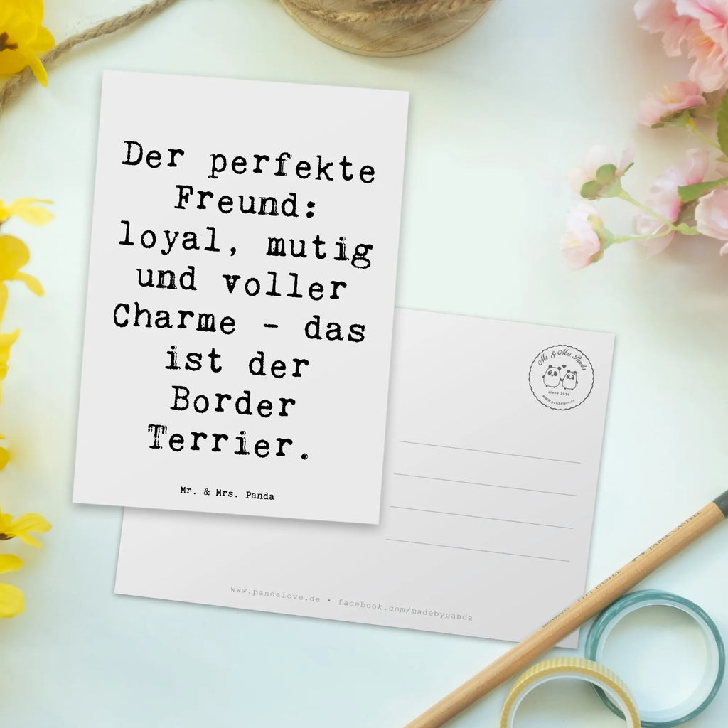 Postkarte Spruch Border Terrier Freund Postkarte, Karte, Geschenkkarte, Grußkarte, Einladung, Ansichtskarte, Geburtstagskarte, Einladungskarte, Dankeskarte, Ansichtskarten, Einladung Geburtstag, Einladungskarten Geburtstag, Hund, Hunderasse, Rassehund, Hundebesitzer, Geschenk, Tierfreund, Schenken, Welpe