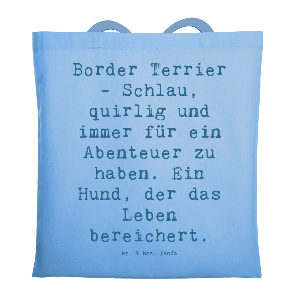 Tragetasche Spruch Border Terrier Abenteuer Beuteltasche, Beutel, Einkaufstasche, Jutebeutel, Stoffbeutel, Tasche, Shopper, Umhängetasche, Strandtasche, Schultertasche, Stofftasche, Tragetasche, Badetasche, Jutetasche, Einkaufstüte, Laptoptasche, Hund, Hunderasse, Rassehund, Hundebesitzer, Geschenk, Tierfreund, Schenken, Welpe