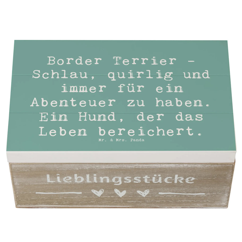 Holzkiste Spruch Border Terrier Abenteuer Holzkiste, Kiste, Schatzkiste, Truhe, Schatulle, XXL, Erinnerungsbox, Erinnerungskiste, Dekokiste, Aufbewahrungsbox, Geschenkbox, Geschenkdose, Hund, Hunderasse, Rassehund, Hundebesitzer, Geschenk, Tierfreund, Schenken, Welpe