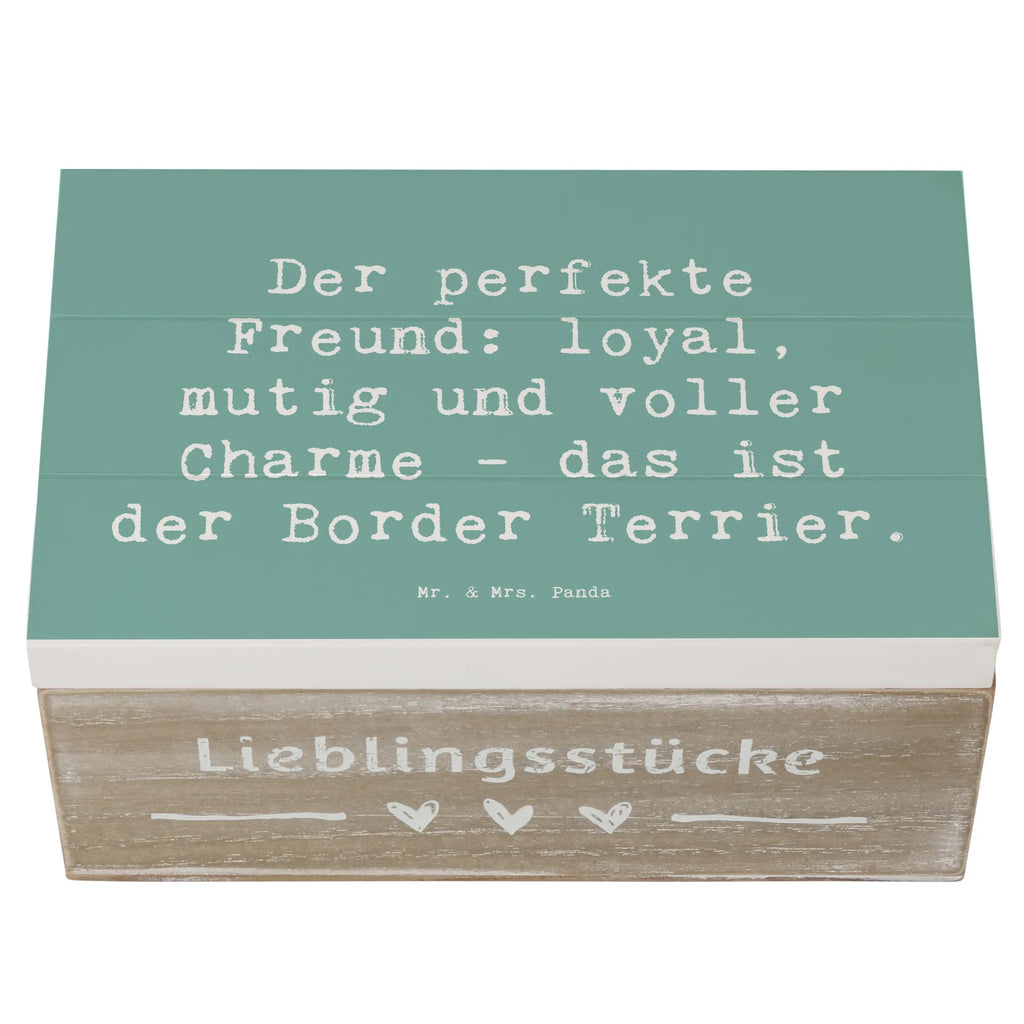 Holzkiste Spruch Border Terrier Freund Holzkiste, Kiste, Schatzkiste, Truhe, Schatulle, XXL, Erinnerungsbox, Erinnerungskiste, Dekokiste, Aufbewahrungsbox, Geschenkbox, Geschenkdose, Hund, Hunderasse, Rassehund, Hundebesitzer, Geschenk, Tierfreund, Schenken, Welpe