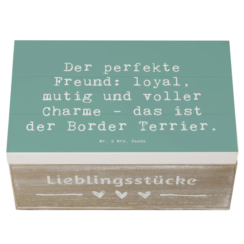 Holzkiste Spruch Border Terrier Freund Holzkiste, Kiste, Schatzkiste, Truhe, Schatulle, XXL, Erinnerungsbox, Erinnerungskiste, Dekokiste, Aufbewahrungsbox, Geschenkbox, Geschenkdose, Hund, Hunderasse, Rassehund, Hundebesitzer, Geschenk, Tierfreund, Schenken, Welpe