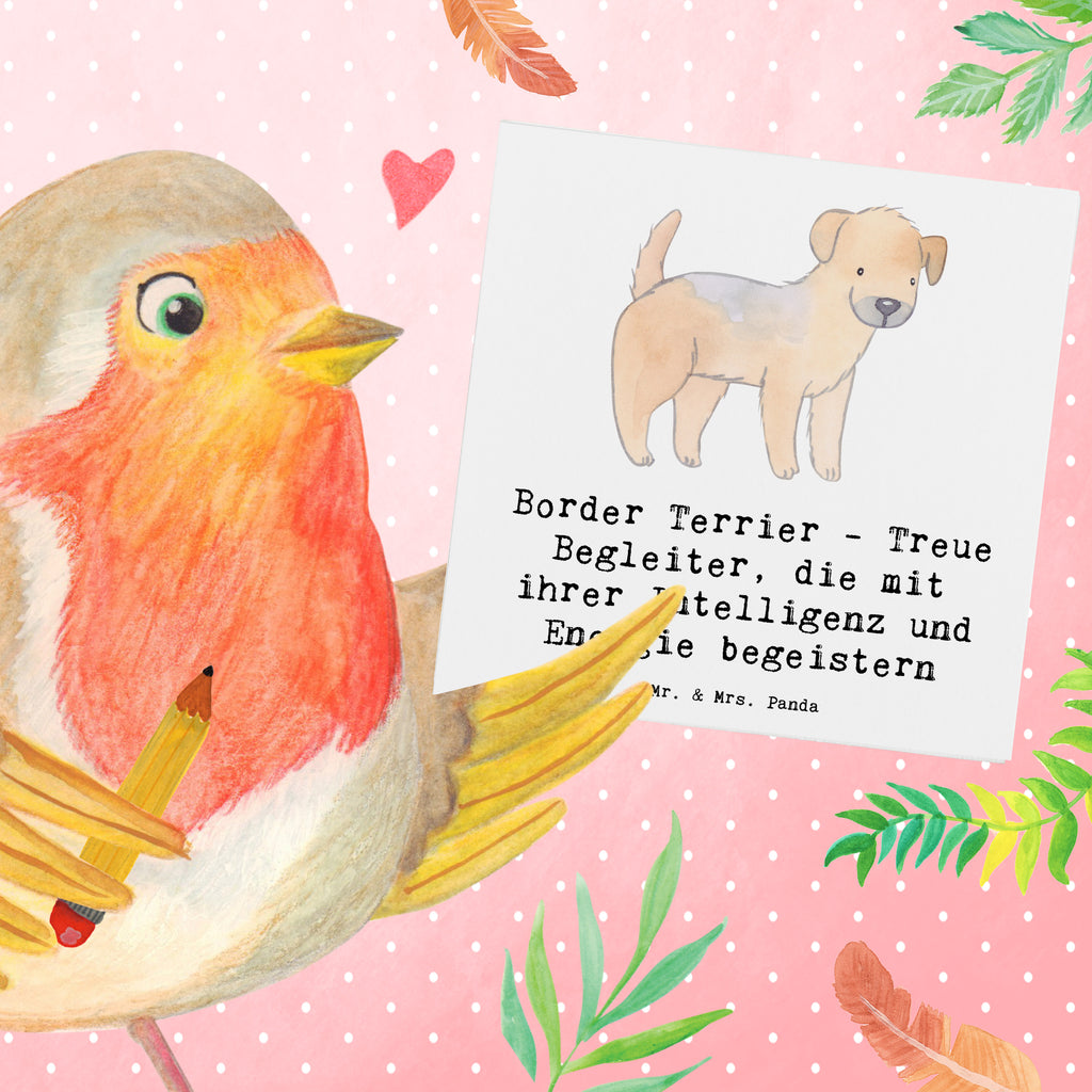 Deluxe Karte Border Terrier Freunde Karte, Grußkarte, Klappkarte, Einladungskarte, Glückwunschkarte, Hochzeitskarte, Geburtstagskarte, Hochwertige Grußkarte, Hochwertige Klappkarte, Hund, Hunderasse, Rassehund, Hundebesitzer, Geschenk, Tierfreund, Schenken, Welpe