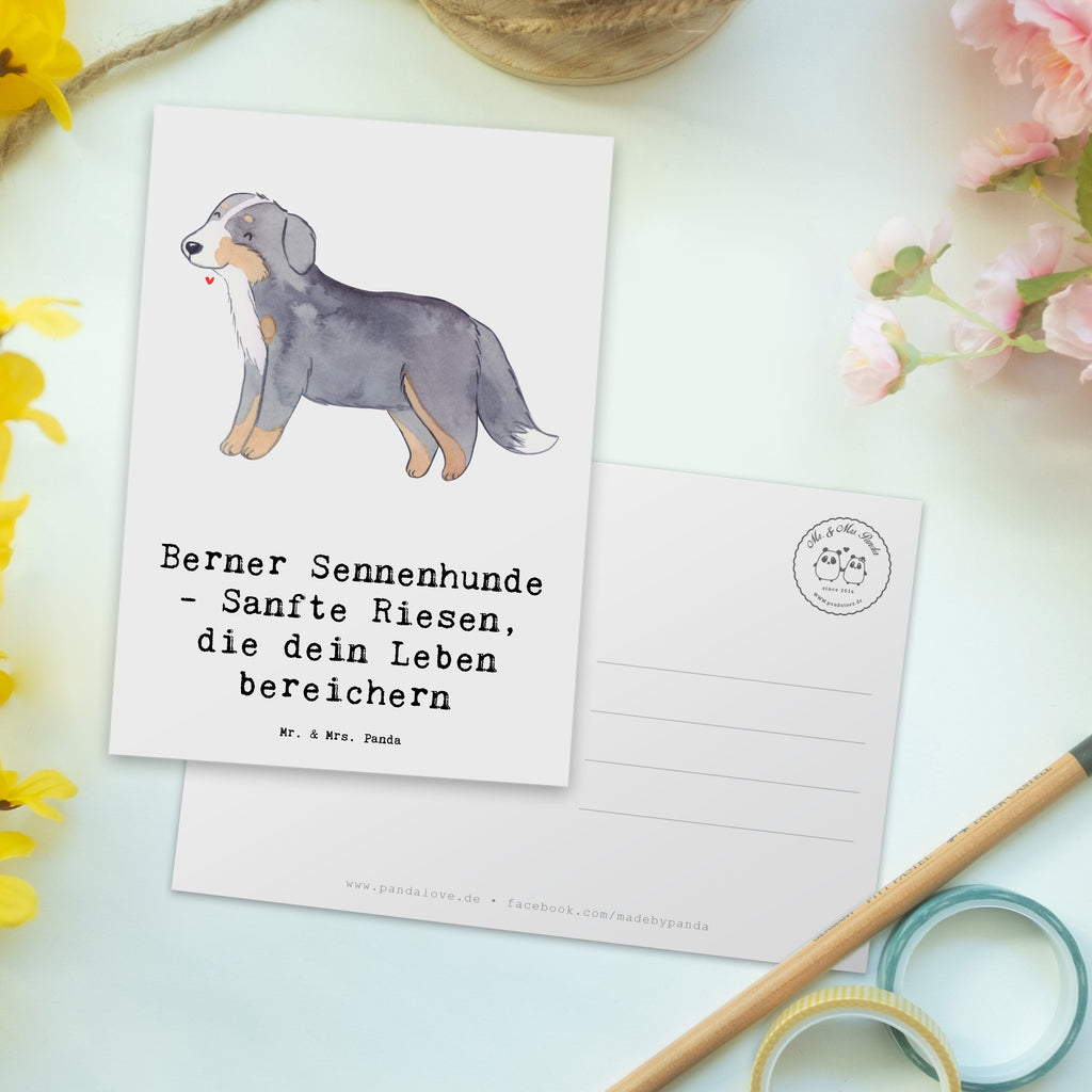 Postkarte Berner Sennenhund Freude Postkarte, Karte, Geschenkkarte, Grußkarte, Einladung, Ansichtskarte, Geburtstagskarte, Einladungskarte, Dankeskarte, Ansichtskarten, Einladung Geburtstag, Einladungskarten Geburtstag, Hund, Hunderasse, Rassehund, Hundebesitzer, Geschenk, Tierfreund, Schenken, Welpe