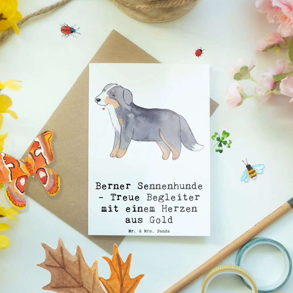 Grußkarte Berner Sennenhund Herz Grußkarte, Klappkarte, Einladungskarte, Glückwunschkarte, Hochzeitskarte, Geburtstagskarte, Karte, Ansichtskarten, Hund, Hunderasse, Rassehund, Hundebesitzer, Geschenk, Tierfreund, Schenken, Welpe