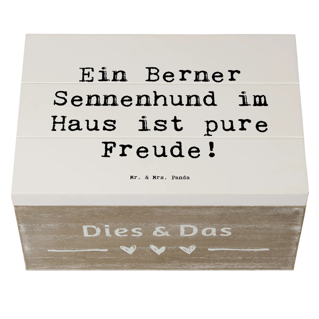 Holzkiste Spruch Berner Sennenhund Freude Holzkiste, Kiste, Schatzkiste, Truhe, Schatulle, XXL, Erinnerungsbox, Erinnerungskiste, Dekokiste, Aufbewahrungsbox, Geschenkbox, Geschenkdose, Hund, Hunderasse, Rassehund, Hundebesitzer, Geschenk, Tierfreund, Schenken, Welpe