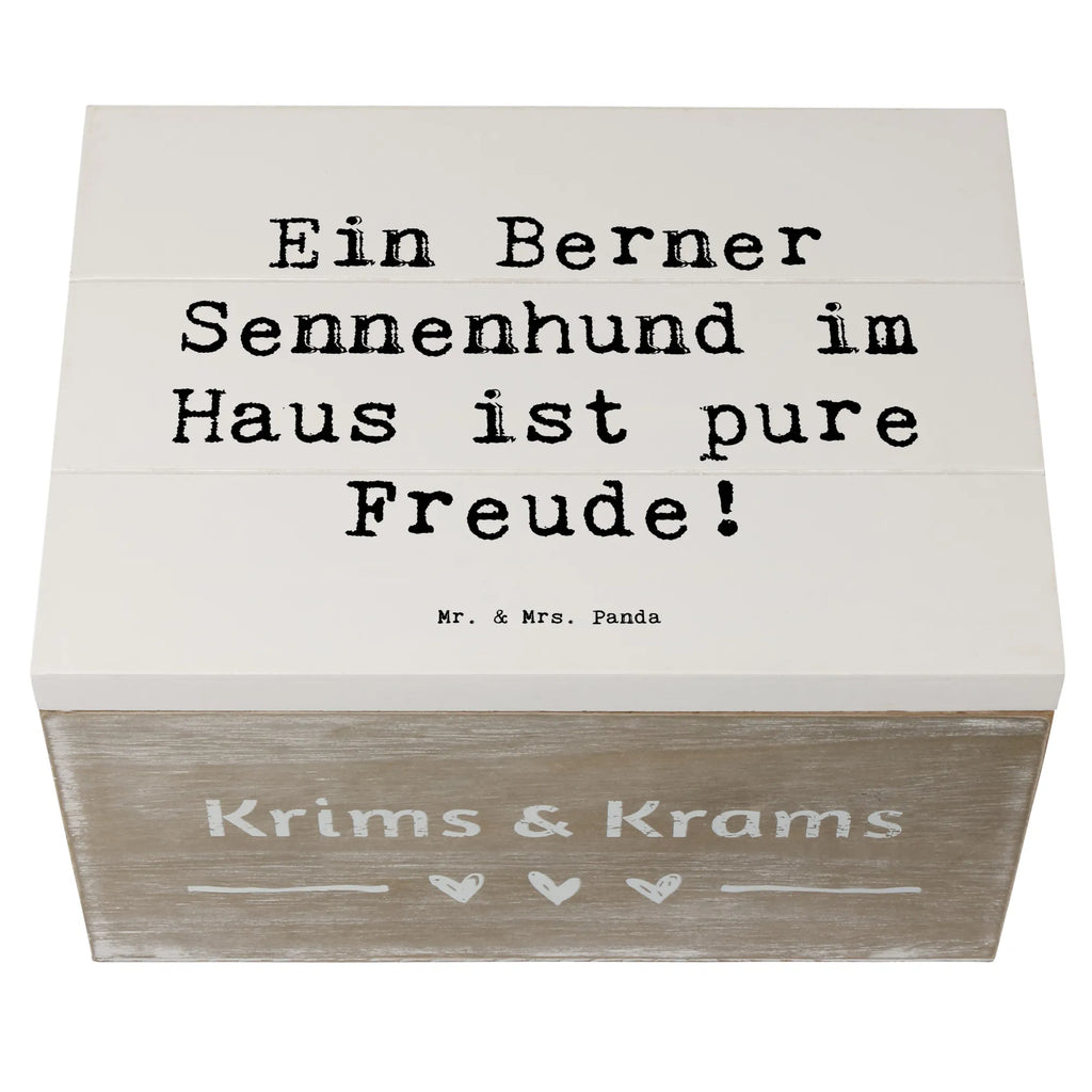 Holzkiste Spruch Berner Sennenhund Freude Holzkiste, Kiste, Schatzkiste, Truhe, Schatulle, XXL, Erinnerungsbox, Erinnerungskiste, Dekokiste, Aufbewahrungsbox, Geschenkbox, Geschenkdose, Hund, Hunderasse, Rassehund, Hundebesitzer, Geschenk, Tierfreund, Schenken, Welpe