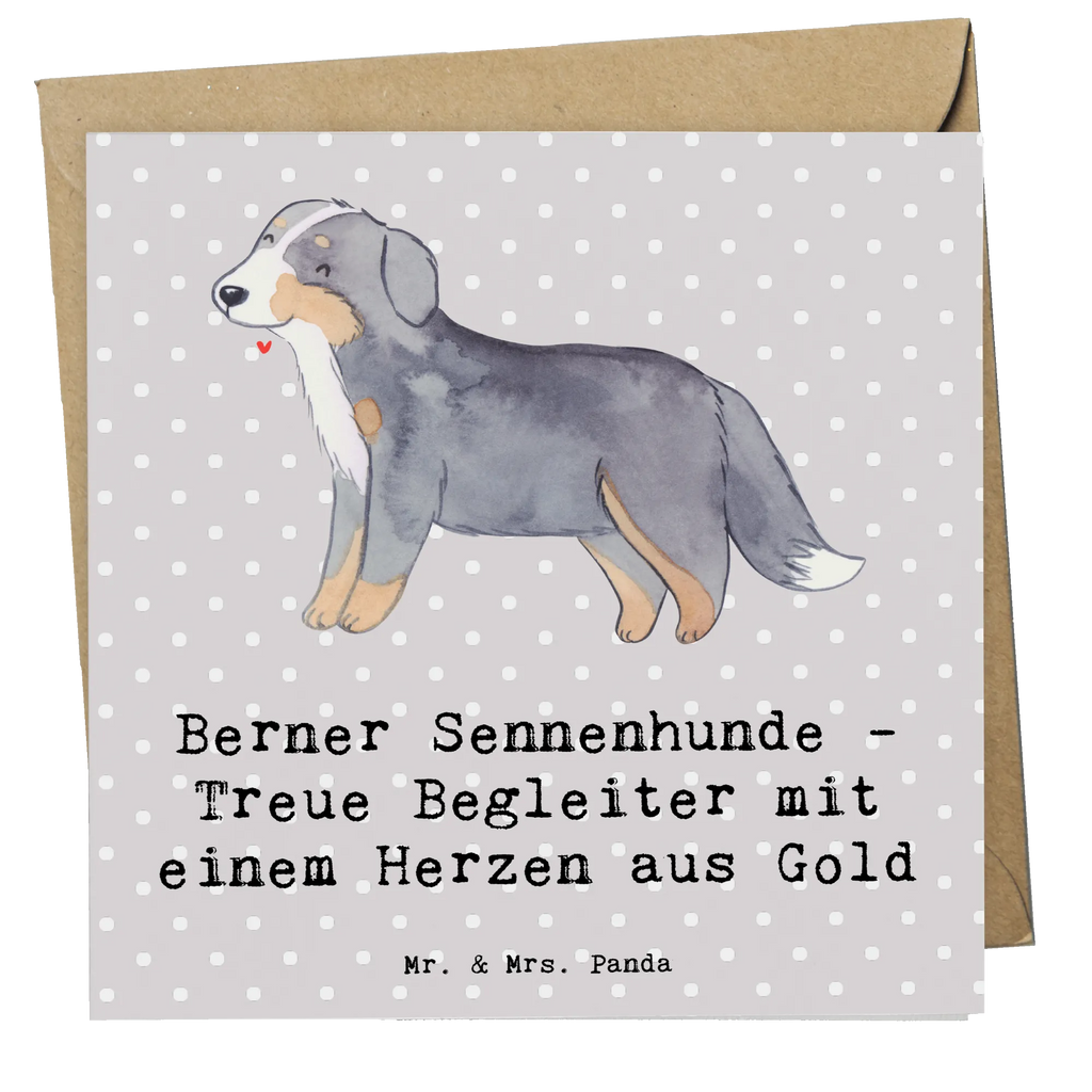 Deluxe Karte Berner Sennenhund Herz Karte, Grußkarte, Klappkarte, Einladungskarte, Glückwunschkarte, Hochzeitskarte, Geburtstagskarte, Hochwertige Grußkarte, Hochwertige Klappkarte, Hund, Hunderasse, Rassehund, Hundebesitzer, Geschenk, Tierfreund, Schenken, Welpe