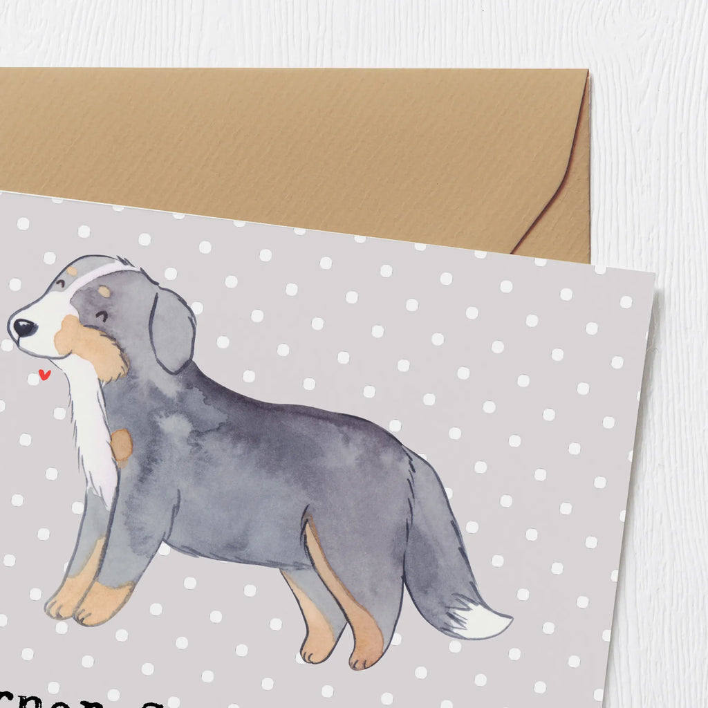 Deluxe Karte Berner Sennenhund Herz Karte, Grußkarte, Klappkarte, Einladungskarte, Glückwunschkarte, Hochzeitskarte, Geburtstagskarte, Hochwertige Grußkarte, Hochwertige Klappkarte, Hund, Hunderasse, Rassehund, Hundebesitzer, Geschenk, Tierfreund, Schenken, Welpe