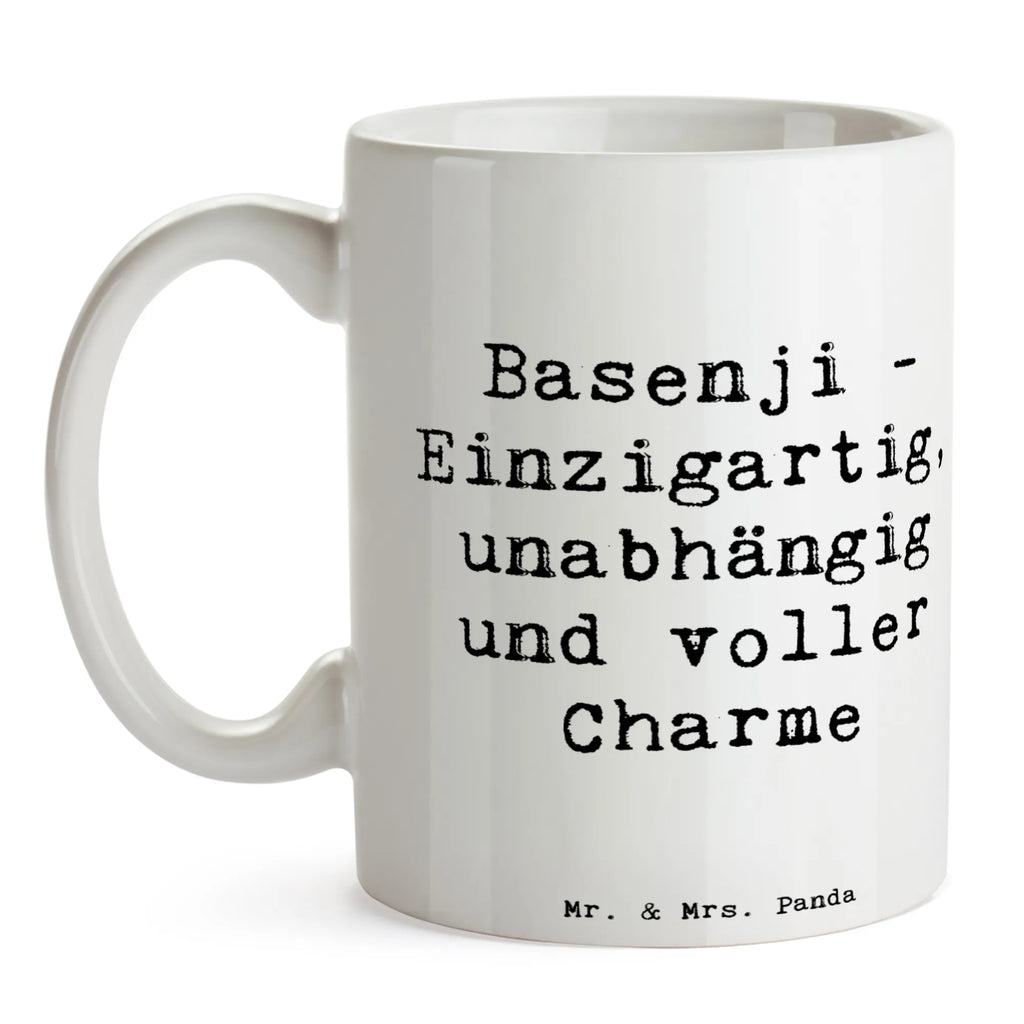 Tasse Spruch Basenji Charme Tasse, Kaffeetasse, Teetasse, Becher, Kaffeebecher, Teebecher, Keramiktasse, Porzellantasse, Büro Tasse, Geschenk Tasse, Tasse Sprüche, Tasse Motive, Kaffeetassen, Tasse bedrucken, Designer Tasse, Cappuccino Tassen, Schöne Teetassen, Hund, Hunderasse, Rassehund, Hundebesitzer, Geschenk, Tierfreund, Schenken, Welpe