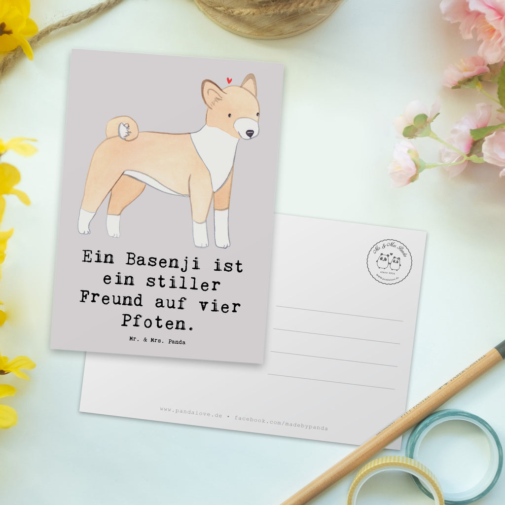 Postkarte Basenji Freund Postkarte, Karte, Geschenkkarte, Grußkarte, Einladung, Ansichtskarte, Geburtstagskarte, Einladungskarte, Dankeskarte, Ansichtskarten, Einladung Geburtstag, Einladungskarten Geburtstag, Hund, Hunderasse, Rassehund, Hundebesitzer, Geschenk, Tierfreund, Schenken, Welpe