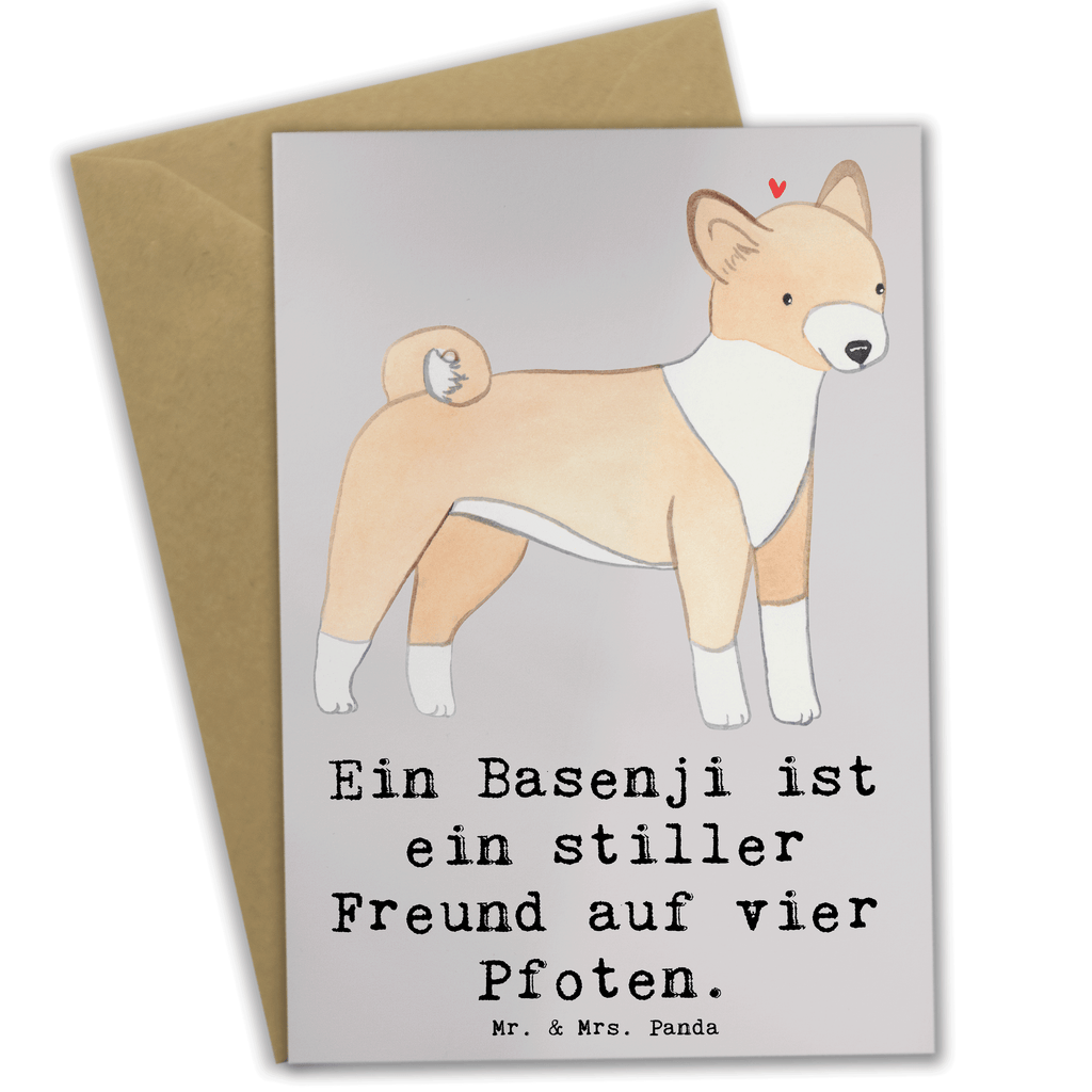 Grußkarte Basenji Freund Grußkarte, Klappkarte, Einladungskarte, Glückwunschkarte, Hochzeitskarte, Geburtstagskarte, Karte, Ansichtskarten, Hund, Hunderasse, Rassehund, Hundebesitzer, Geschenk, Tierfreund, Schenken, Welpe