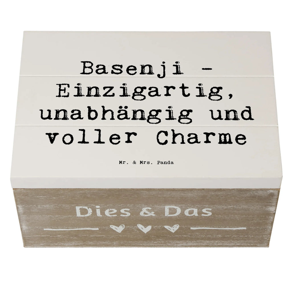 Holzkiste Spruch Basenji Charme Holzkiste, Kiste, Schatzkiste, Truhe, Schatulle, XXL, Erinnerungsbox, Erinnerungskiste, Dekokiste, Aufbewahrungsbox, Geschenkbox, Geschenkdose, Hund, Hunderasse, Rassehund, Hundebesitzer, Geschenk, Tierfreund, Schenken, Welpe