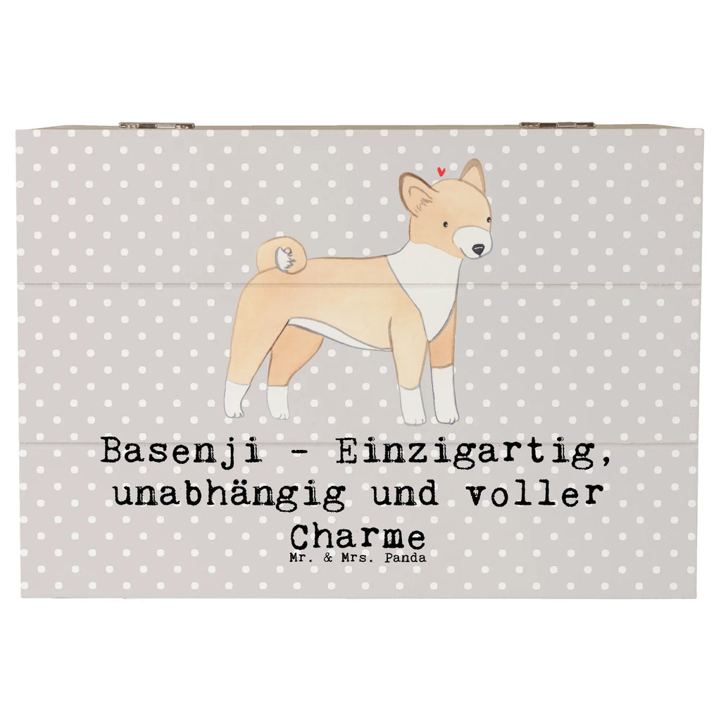 Holzkiste Basenji Charme Holzkiste, Kiste, Schatzkiste, Truhe, Schatulle, XXL, Erinnerungsbox, Erinnerungskiste, Dekokiste, Aufbewahrungsbox, Geschenkbox, Geschenkdose, Hund, Hunderasse, Rassehund, Hundebesitzer, Geschenk, Tierfreund, Schenken, Welpe