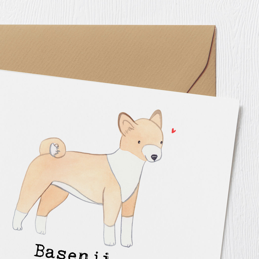 Deluxe Karte Basenji Charme Karte, Grußkarte, Klappkarte, Einladungskarte, Glückwunschkarte, Hochzeitskarte, Geburtstagskarte, Hochwertige Grußkarte, Hochwertige Klappkarte, Hund, Hunderasse, Rassehund, Hundebesitzer, Geschenk, Tierfreund, Schenken, Welpe