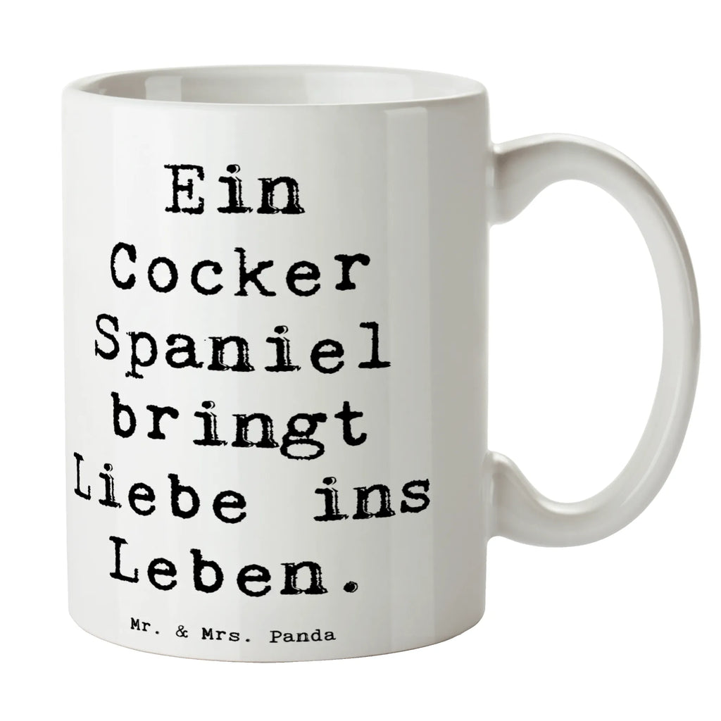 Tasse Spruch Liebe Cocker Spaniel Tasse, Kaffeetasse, Teetasse, Becher, Kaffeebecher, Teebecher, Keramiktasse, Porzellantasse, Büro Tasse, Geschenk Tasse, Tasse Sprüche, Tasse Motive, Kaffeetassen, Tasse bedrucken, Designer Tasse, Cappuccino Tassen, Schöne Teetassen, Hund, Hunderasse, Rassehund, Hundebesitzer, Geschenk, Tierfreund, Schenken, Welpe