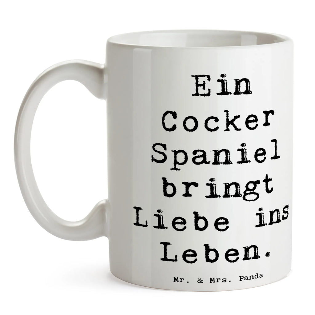 Tasse Spruch Liebe Cocker Spaniel Tasse, Kaffeetasse, Teetasse, Becher, Kaffeebecher, Teebecher, Keramiktasse, Porzellantasse, Büro Tasse, Geschenk Tasse, Tasse Sprüche, Tasse Motive, Kaffeetassen, Tasse bedrucken, Designer Tasse, Cappuccino Tassen, Schöne Teetassen, Hund, Hunderasse, Rassehund, Hundebesitzer, Geschenk, Tierfreund, Schenken, Welpe